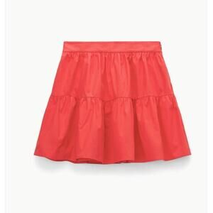New Staud Mini Sea Skirt in Hibiscus Size 10